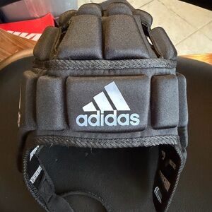 Adidas Black Padded Headgear Gamebreaker Helmets Sz L
